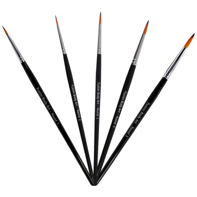 Fusion Body Art | Professional Face Paint Brush - SET OF ROUND